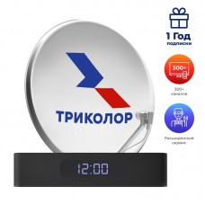 Комплект спутникового телевидения Триколор "Медиахаб СТАНДАРТ" с годовой подпиской "Максимум"