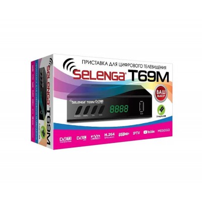 Ресивер DVB-T2 SELENGA T69M