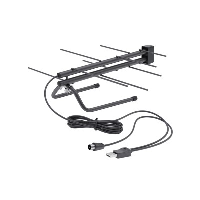 Антенна DVB-T2 комнатная CADENA BAS-5133-5V активная с USB инжектором