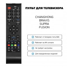 Пульт для телевизора HUAYU GHK-4421A TV+DVD (CHANGHONG, BRAVIS, SUPRA, FUSION)