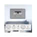 Кронштейн для ТВ METALDESIGN MD-3103 фиксированный, до 50", до 40кг, 200x100 - 400x400
