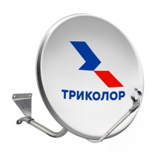 Антенна спутниковая офсетная АУМ CTB-0.6ДФ облегченная с кронштейном